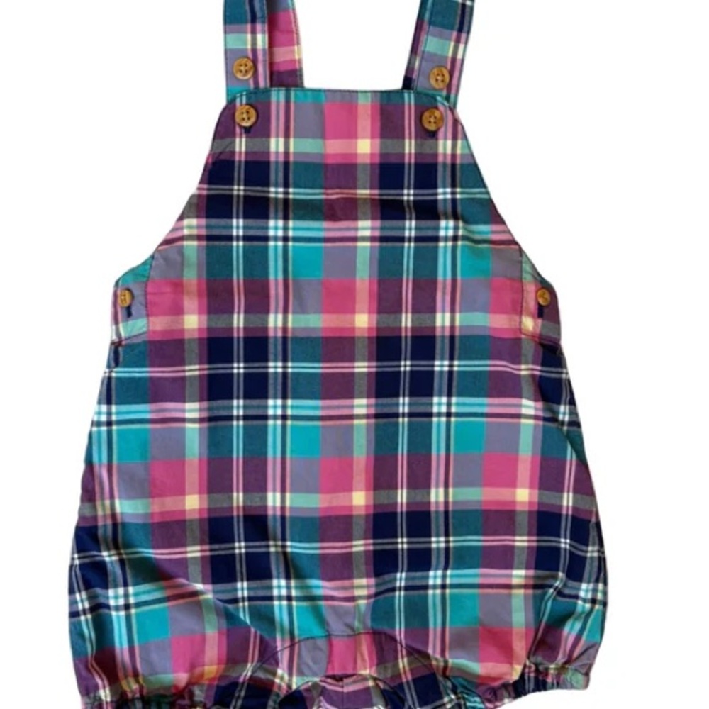 NWOT Janie and Jack turtle pond Overalls 3/$30